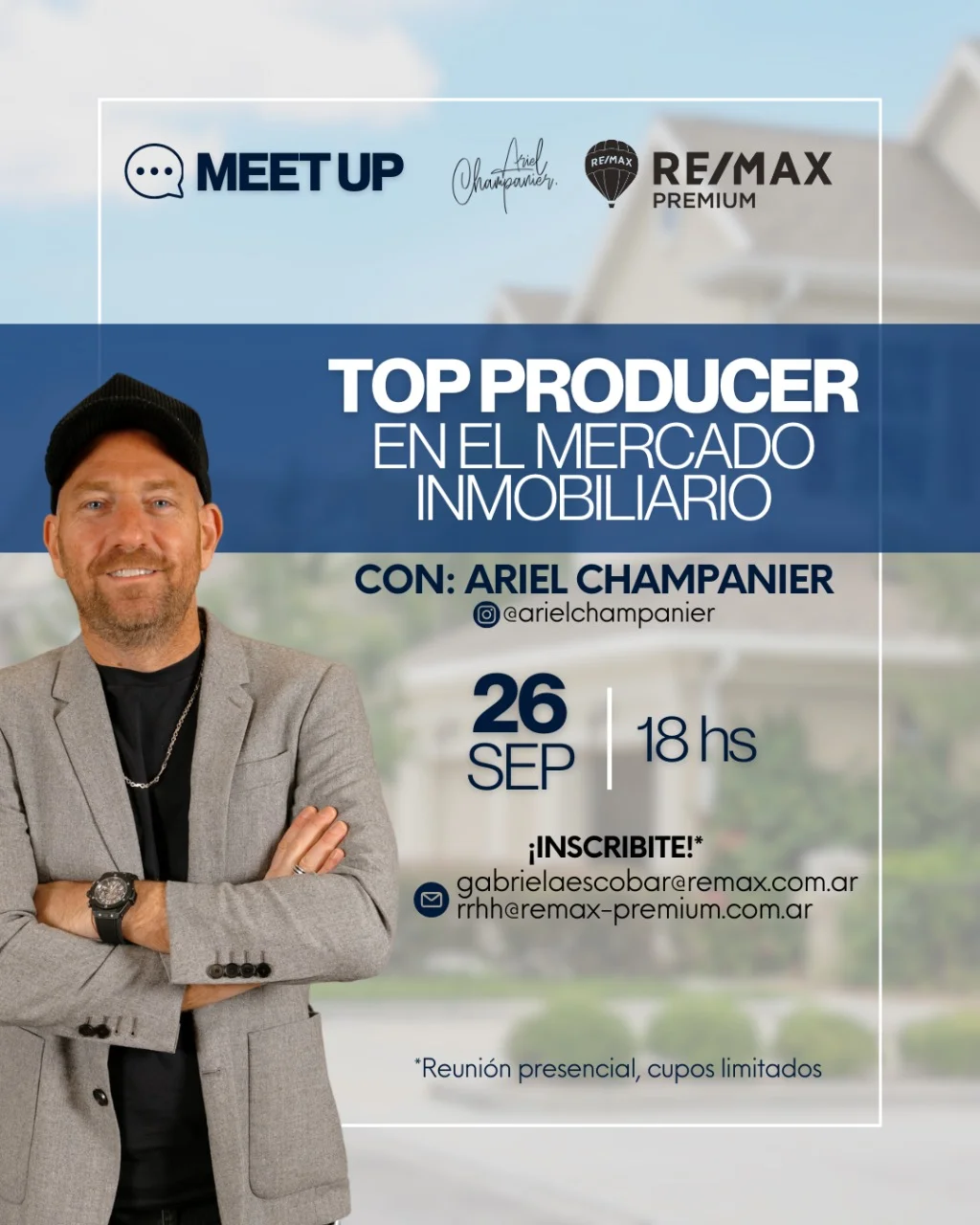 Ariel Champanier Top Producer RE/MAX Premium