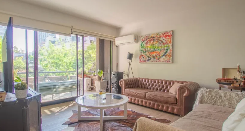 Depto 2 amb en venta en Palermo balcon y cochera